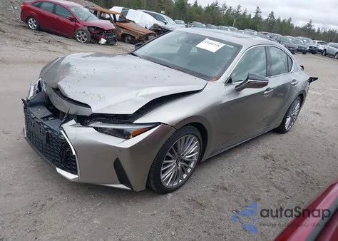 2022 Lexus Is 300 из США, поврежденный, VIN JTHD81F21N5049290